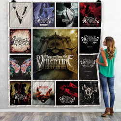 Bullet For My Valentine Quilt Blanket 02 and Home Decor