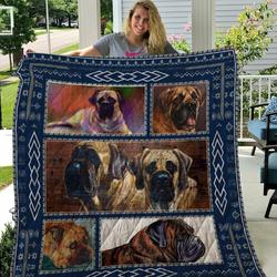 Bullmastiff Quilt Blanket Dhc2911248Vt and Home Decor
