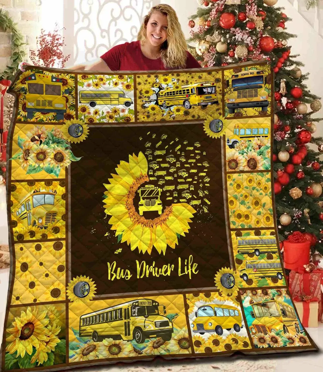 Bus Driver Jfj Quilt Ie and Home Decor