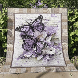 Butterfly Animal U Quilt Ej and Home Decor