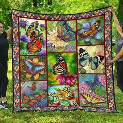 Butterfly Animal U Quilt Sq and Home Decor