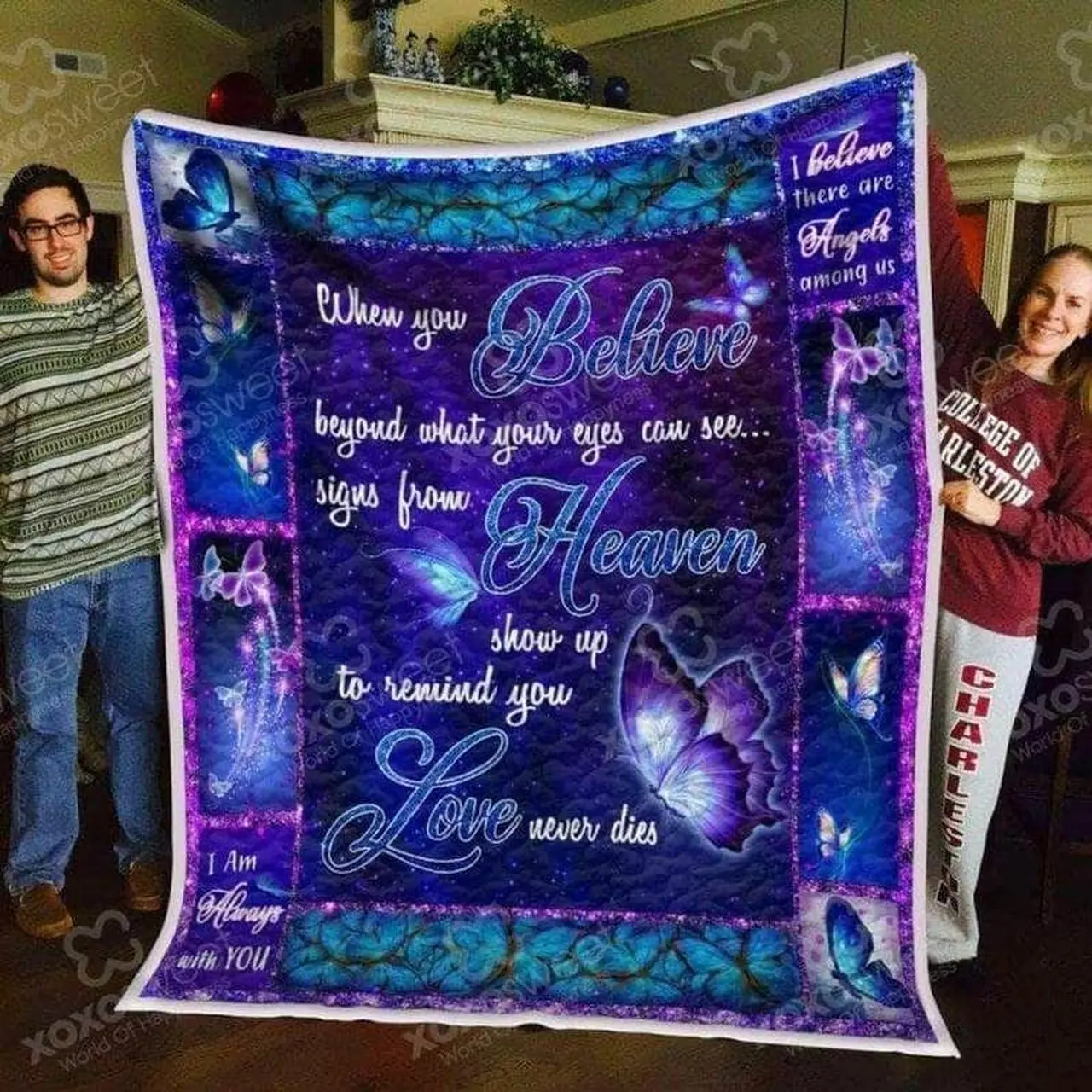 Butterfly Animal U Quilt Ym and Home Decor