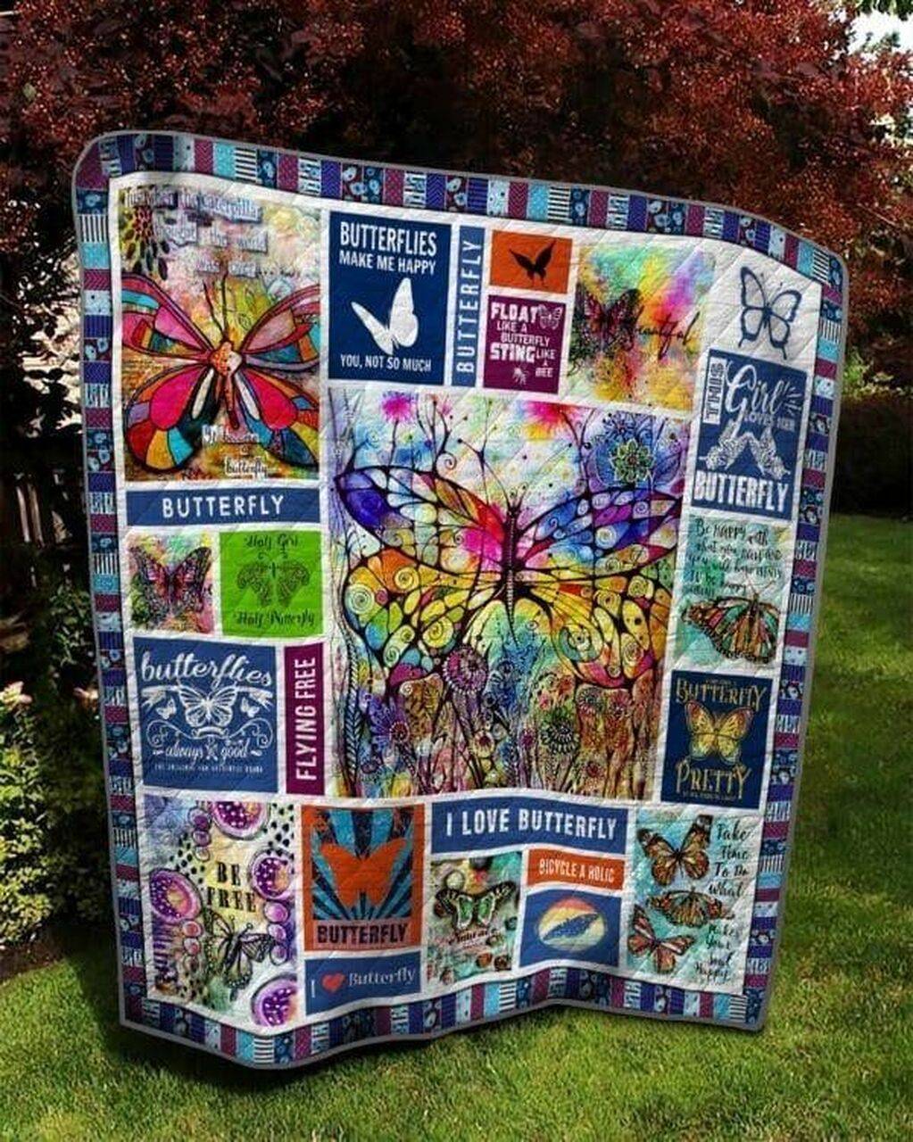 Butterfly G Quilt Ro and Home Decor