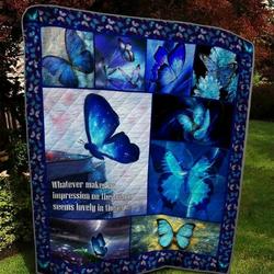 Butterfly Hallucination Love Quilt Blanket Christmas Gift Dhc04011144Dd and Home Decor