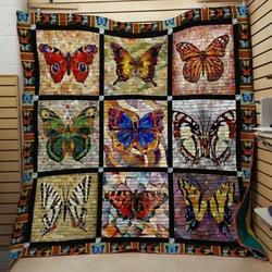 Butterfly Hur Quilt Bevrqt and Home Decor