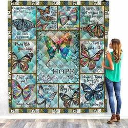 Butterfly Hur Quilt uf and Home Decor