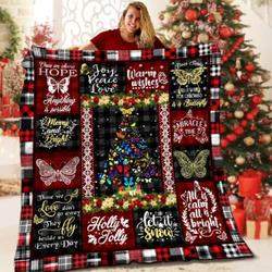 Butterfly Lml1910114Dt Quilt Blanket and Home Decor