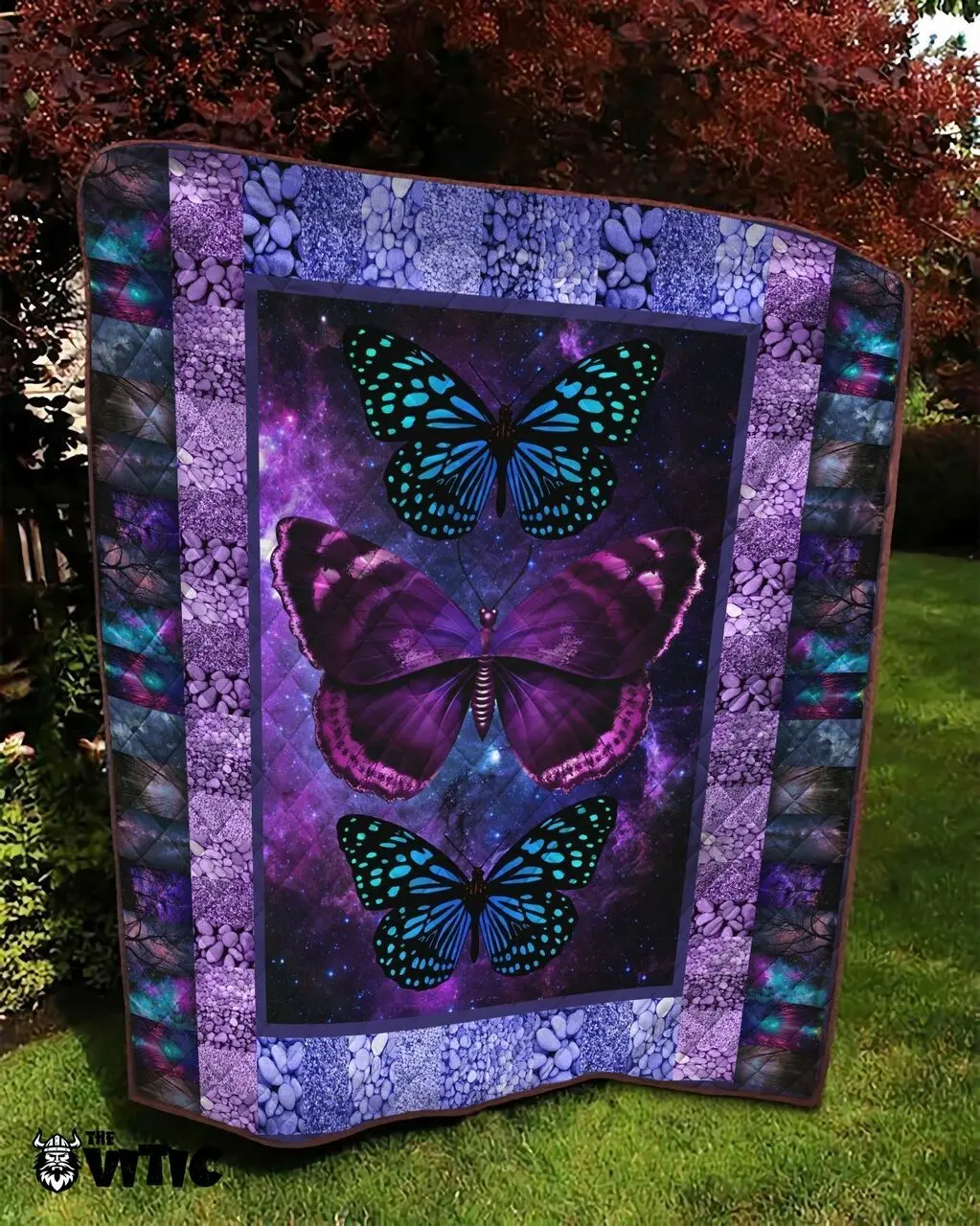 Butterfly Quilt Blanket 6007 and Home Decor