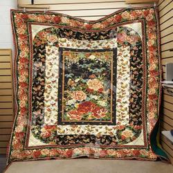 Butterfly Quilt Blanket Dhc0910456Vt and Home Decor