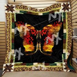 Butterfly Quilt Blanket Dhc0910460Vt and Home Decor