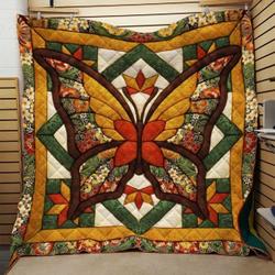 Butterfly Quilt Blanket Dhc0910733Vt and Home Decor