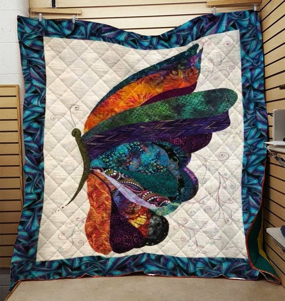 Butterfly Quilt Blanket Dhc0910759Vt and Home Decor