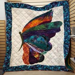 Butterfly Quilt Blanket Dhc0910759Vt and Home Decor