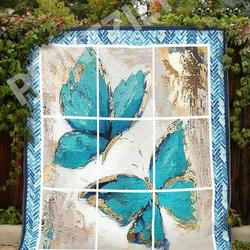 Butterfly Quilt Blanket Dhc13121530Vt and Home Decor