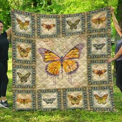 Butterfly Quilt Blanket Dhc1312197Vt and Home Decor
