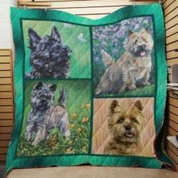 Cairn Terrier Quilt Blanket Lukojh Dhc0301955Dd and Home Decor