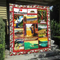 California Na060701B Tbg Quilt Blanket and Home Decor