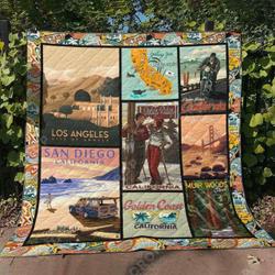 California Ye010708A Tbg Quilt Blanket and Home Decor