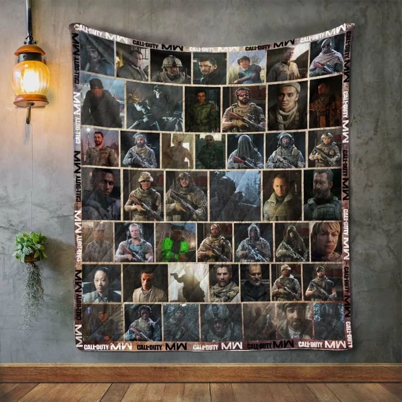 Call Of Duty Quilt Blanket and Home Decor