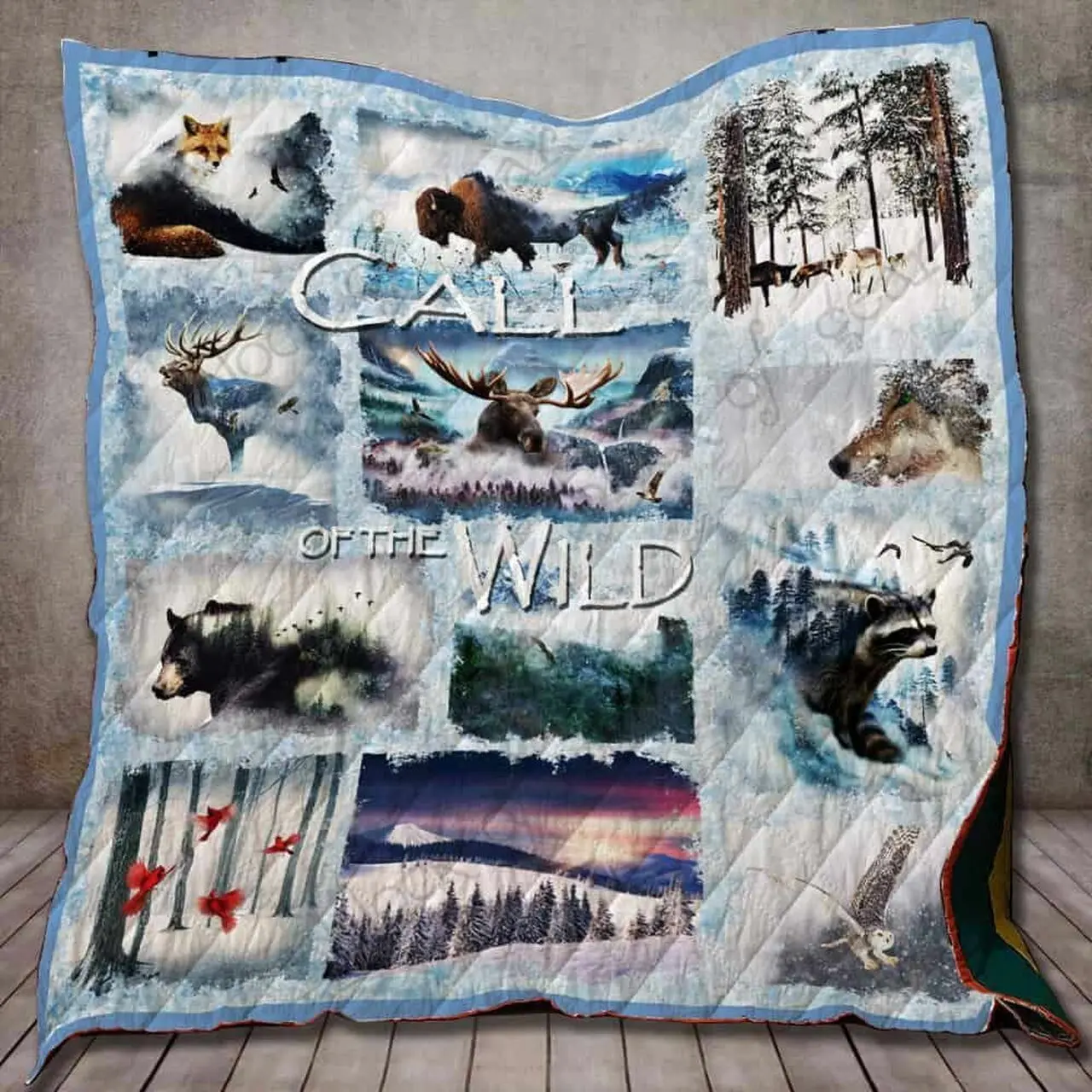 Call Of The Wild Ah Quilt Derqup and Home Decor