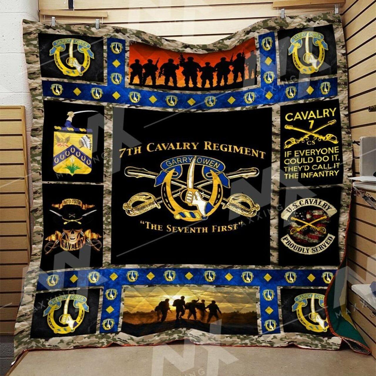 Calvary Regiment Quilt Blanket Dhc0910234Vt and Home Decor