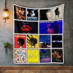 Camila Cabello Album Covers Quilt Blanket and Home Decor