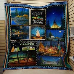 Camping: Camper Quilt  and Home Decor