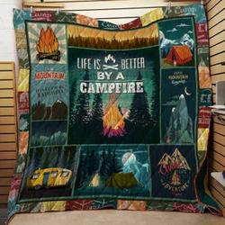 Camping Cla1610387Q Quilt Blanket and Home Decor