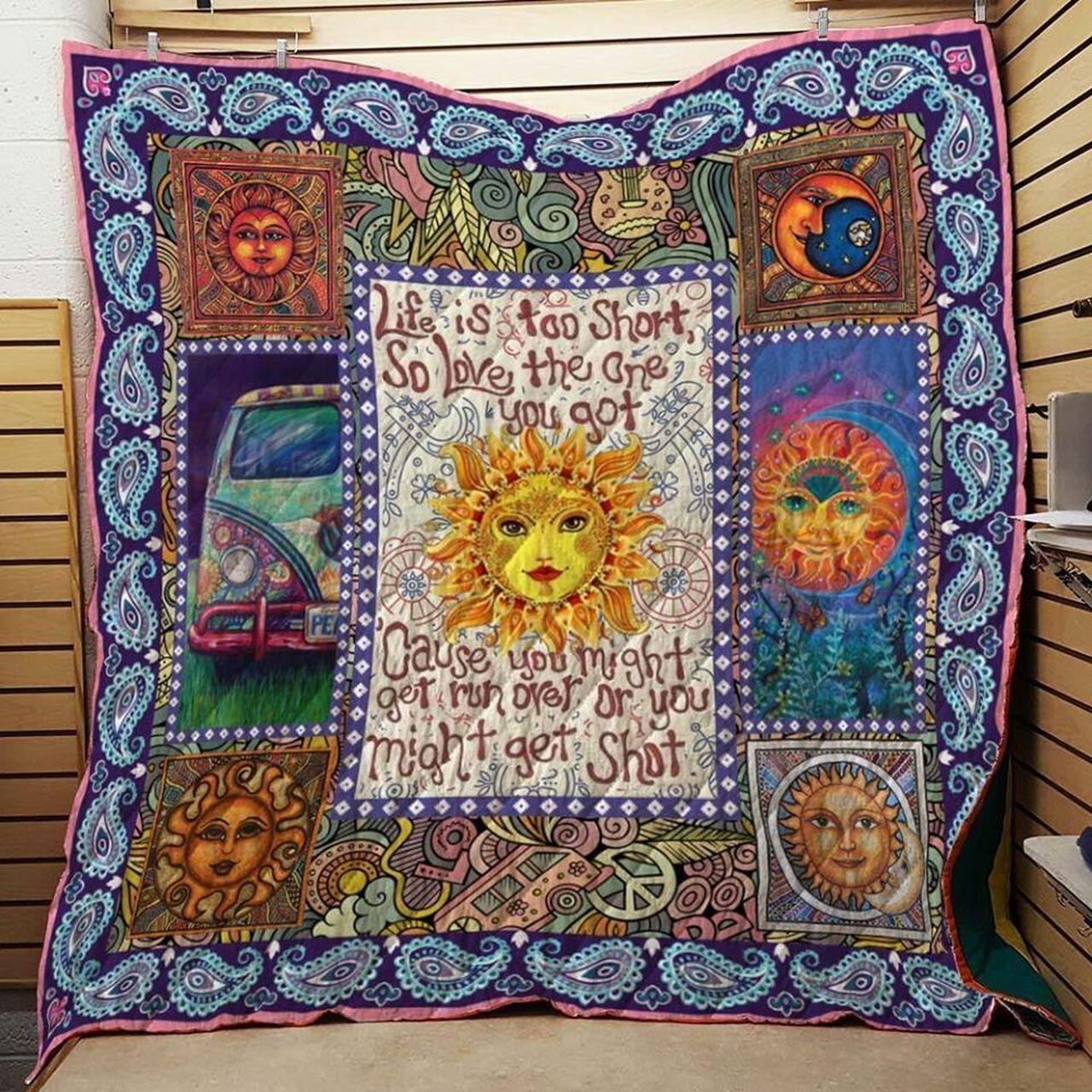 Camping Dont Waste Your Youth U Quilt Ij and Home Decor