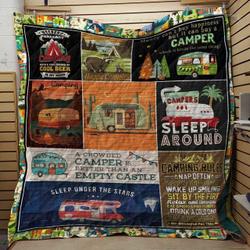 Camping Iza Cer Quilt Blanket ABC06011094 and Home Decor