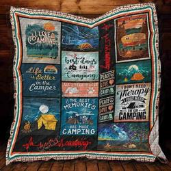 Camping Jir Hor Quilt Blanket ABC06011097 and Home Decor