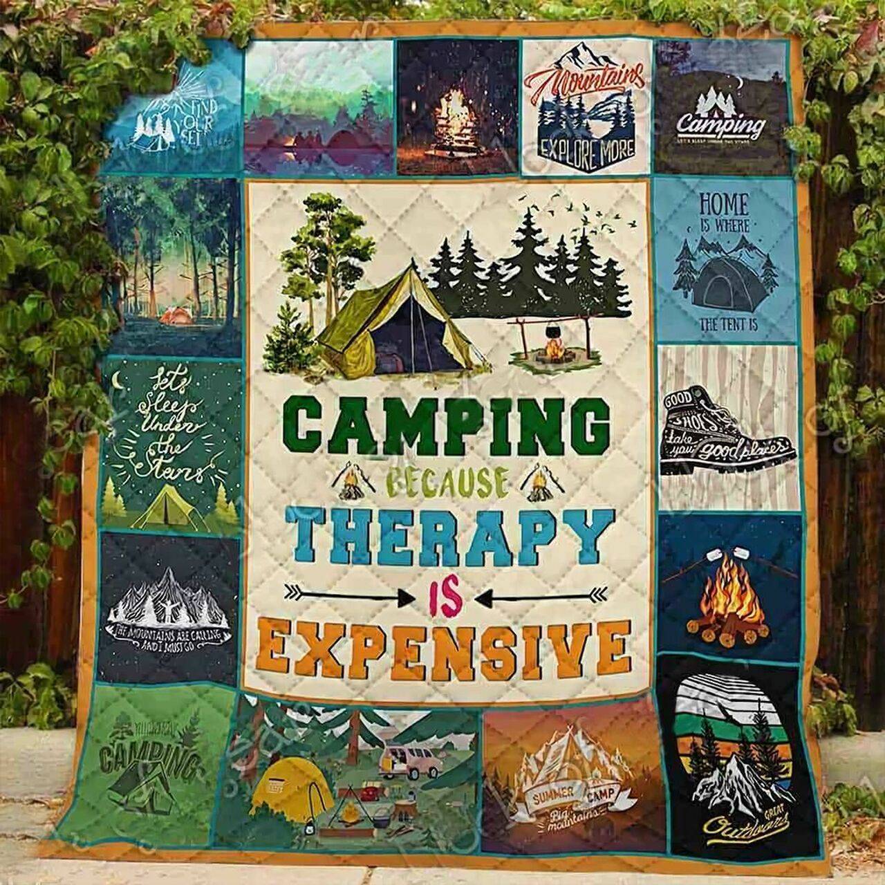 Camping Nool Jir Quilt Blanket ABC06011093 and Home Decor