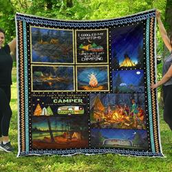 Camping Premium Quilt Cd30805  Quilt and Home Decor