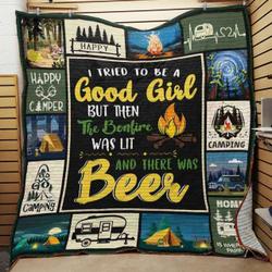 Camping Quilt Blanket ABC07111231 and Home Decor
