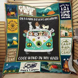 Camping Quilt Blanket ABC07112784 and Home Decor