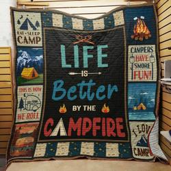 Camping Quilt Blanket ABC07114004 and Home Decor