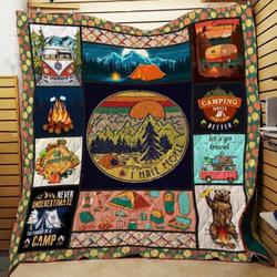 Camping Quilt Blanket ABC07114165 and Home Decor