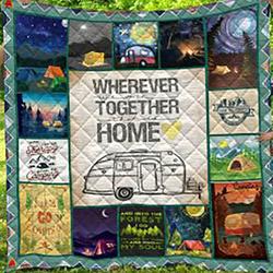 Camping Quilt Blanket ABC07114273 and Home Decor