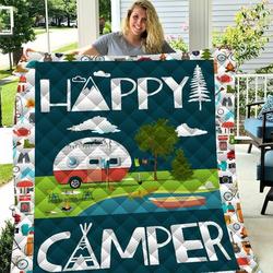 Camping Quilt Blanket ABC281104 and Home Decor