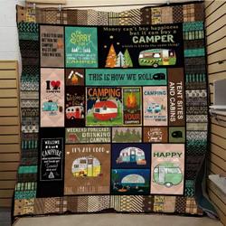Camping Quilt Blanket ABC281105 and Home Decor