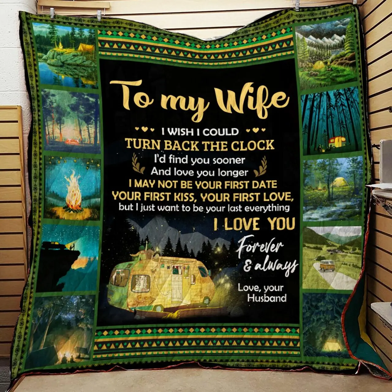 Camping Quilt Blanket Dhc0712157Vt and Home Decor