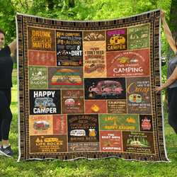 Camping Quilt Blanket Dhc1301491Vt and Home Decor