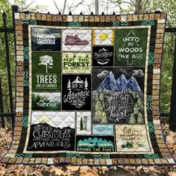 Camping Quilt Blanket Ver 19  Quilt and Home Decor