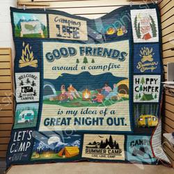 Camping Quilt Cd084  Quilt and Home Decor
