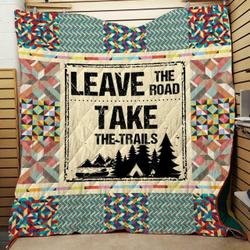Camping Quilt Design By Exrain and Home Decor