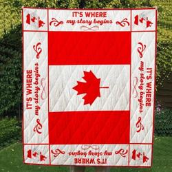 Canada Ah Quilt Derqly and Home Decor