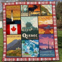 Canada Li080705A Tbg Quilt Blanket and Home Decor
