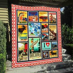 Canada Na030711B Tbg Quilt Blanket and Home Decor