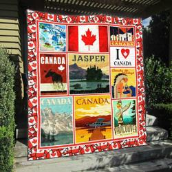 Canada Na090706B Tbg Quilt Blanket and Home Decor
