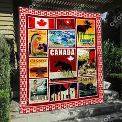 Canada Na290625B Tbg Quilt Blanket and Home Decor